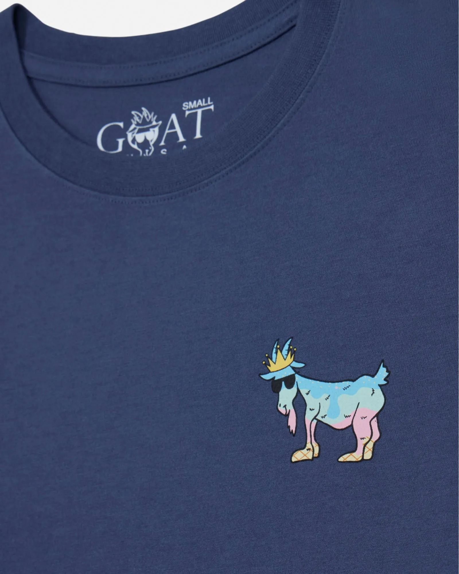 Coolness Drips Ice Cream T-Shirt sold by Goat USA product image thumbnail 3