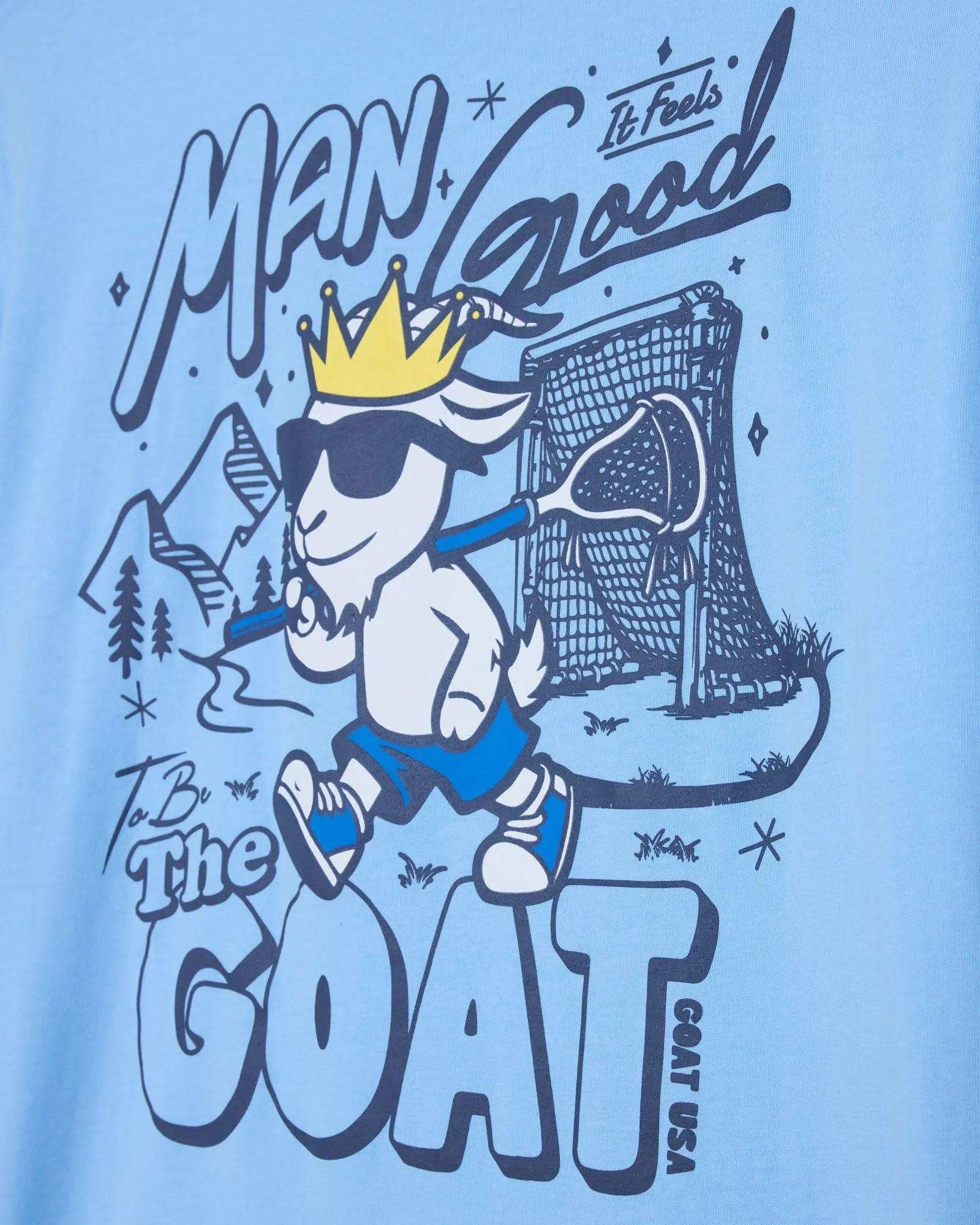GOAT Lax T-Shirt sold by Goat USA product image thumbnail 2