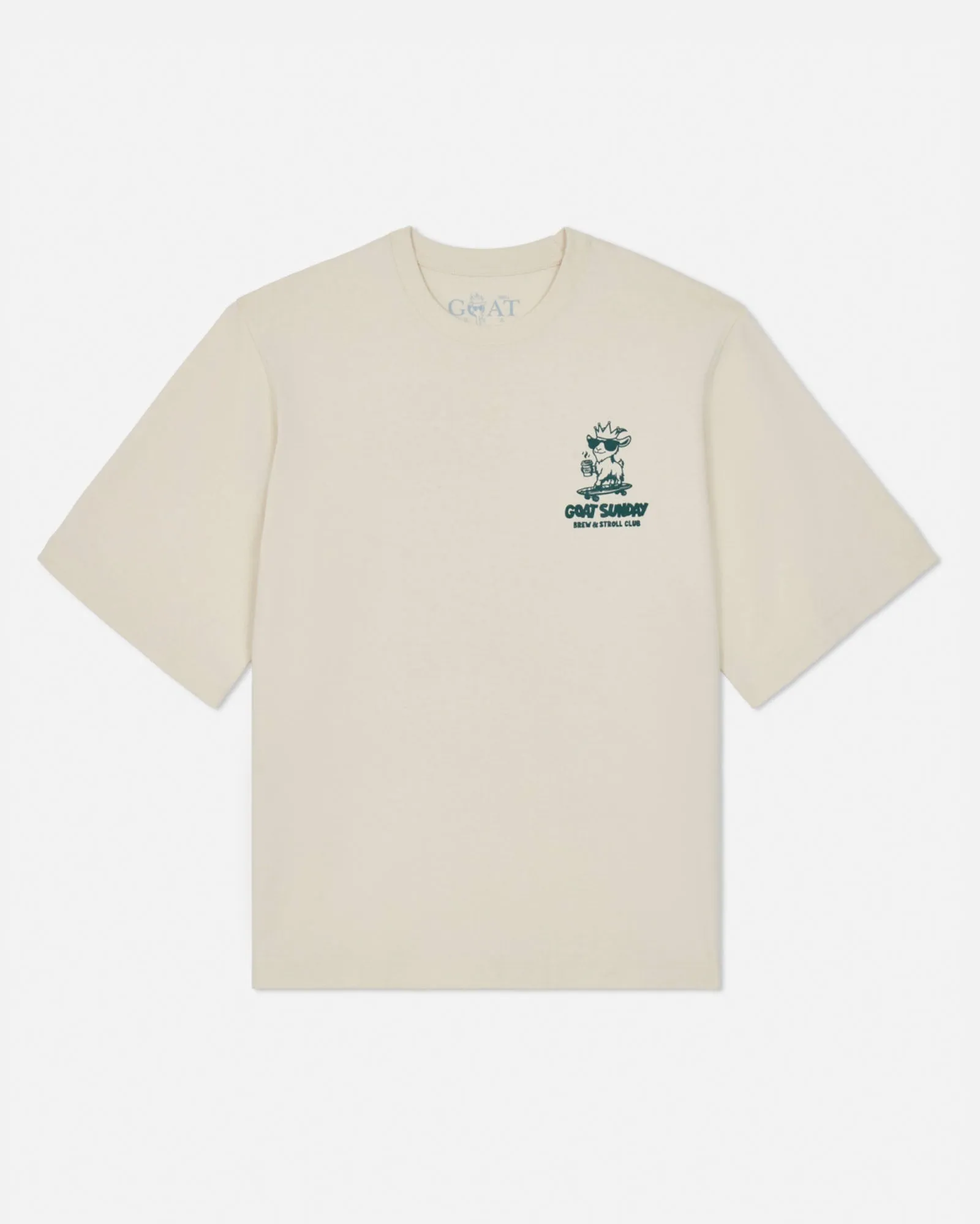 GOAT USA Sunday Heavyweight Tee sold by Goat USA product image thumbnail 4