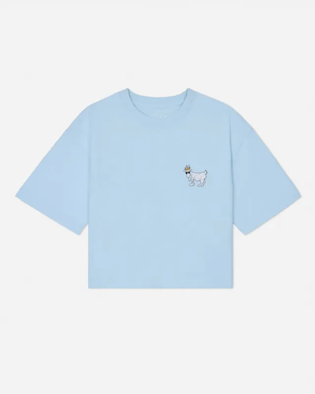 Women's OG Boxy Crop Top made by Goat USA