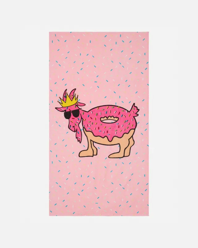 Donut Beach Towel sold by Goat USA
