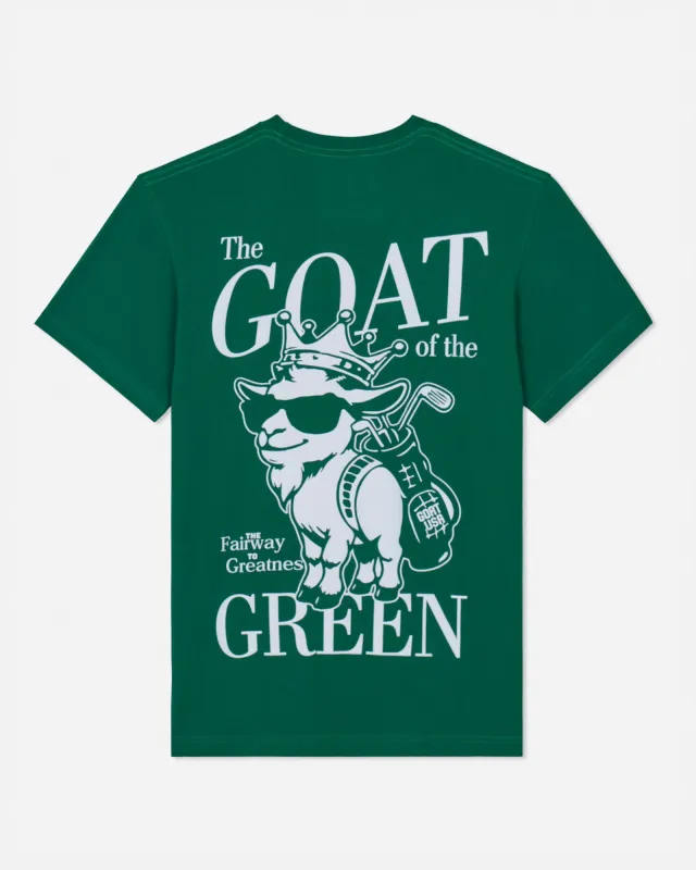 GOAT of the Green T-Shirt made by Goat USA