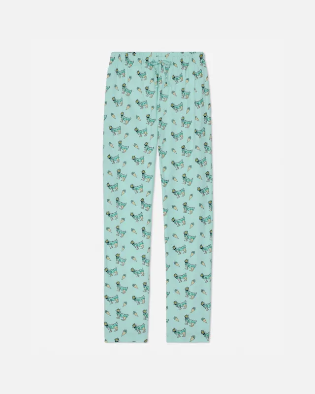 Mint Chip Ice Cream Pajama Pants made by Goat USA