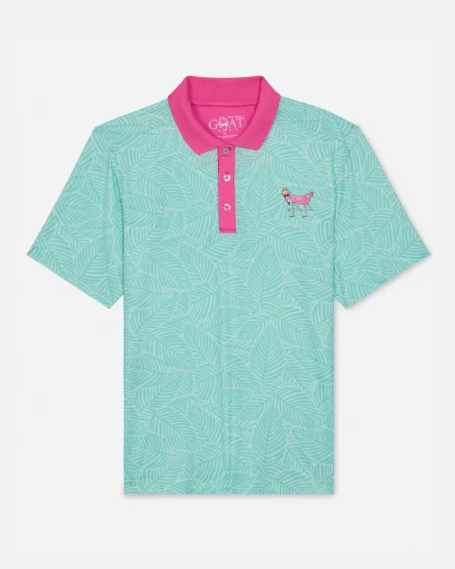 FlaminGOAT Athletic Polo made by Goat USA