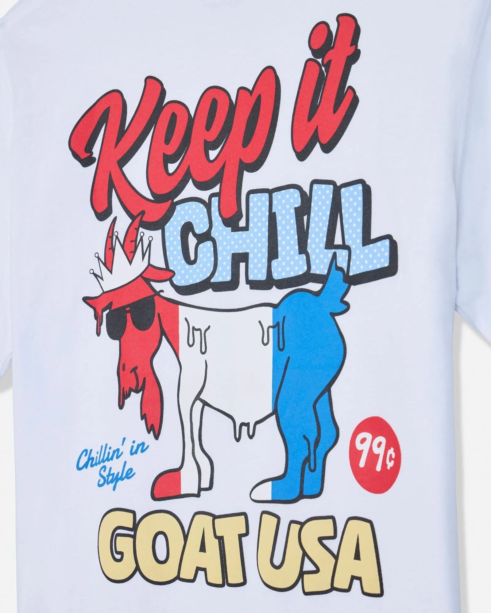 Keep It Chill T-Shirt sold by Goat USA product image thumbnail 2