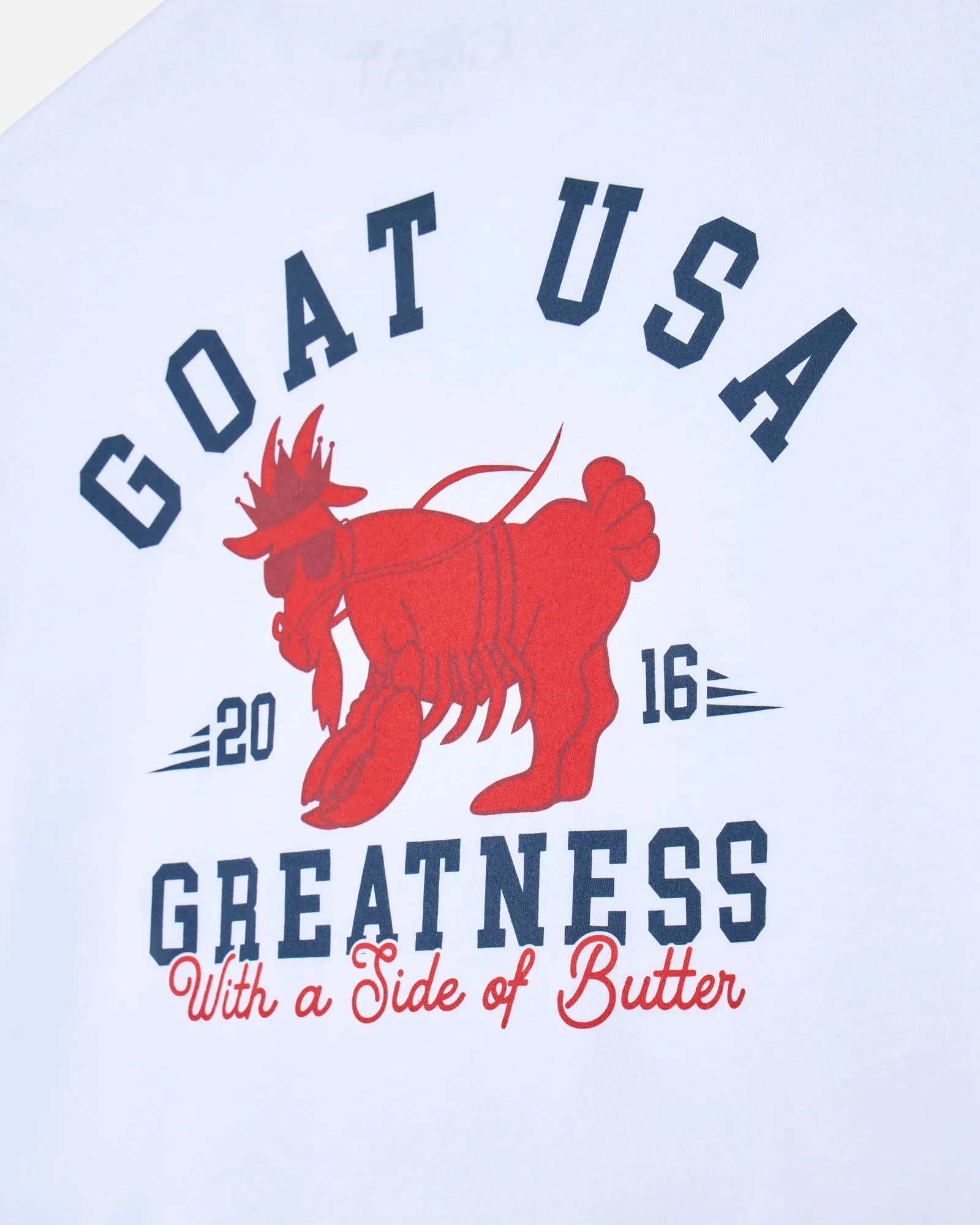 Lobster T-Shirt sold by Goat USA product image thumbnail 3