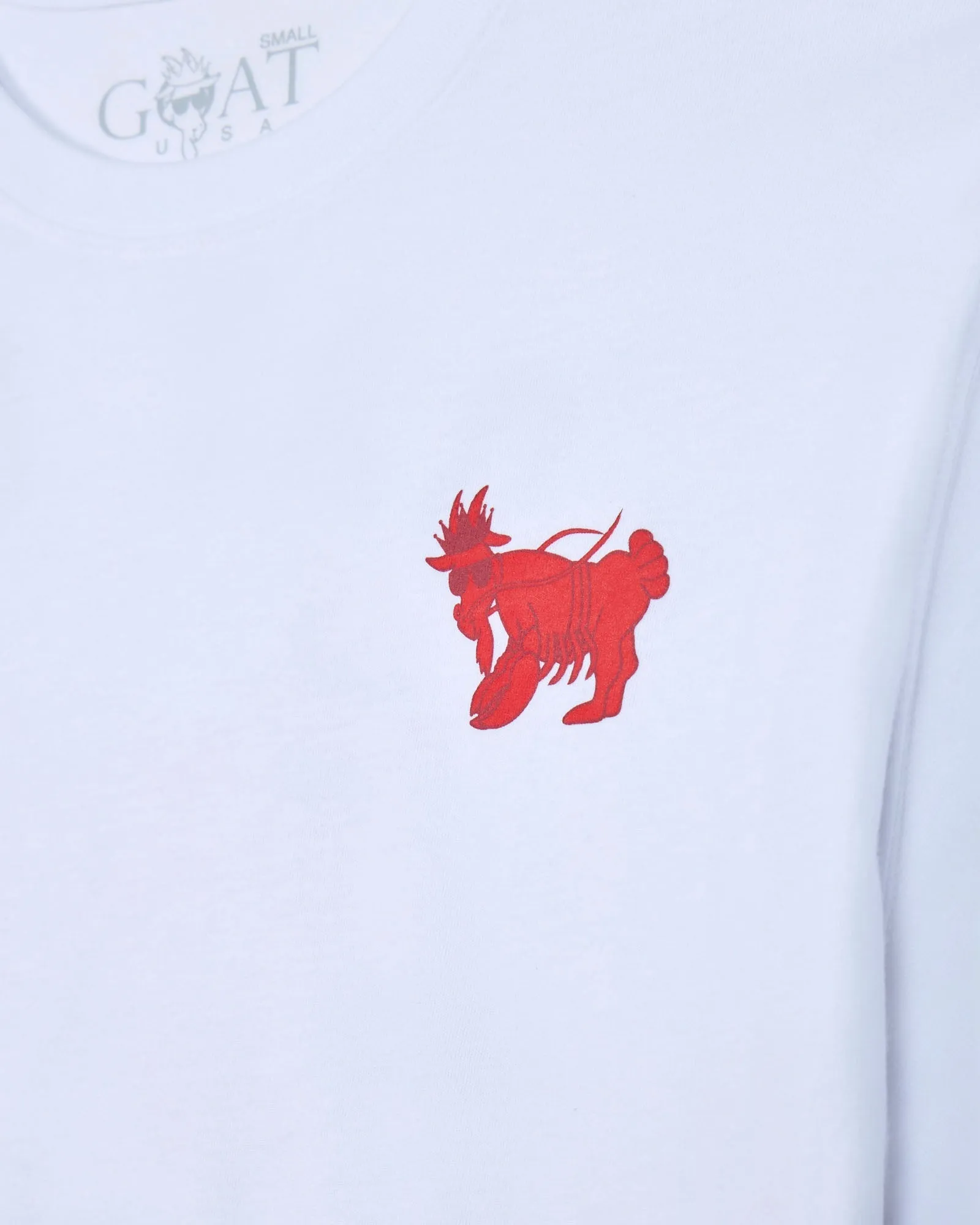 Lobster T-Shirt sold by Goat USA product image thumbnail 4