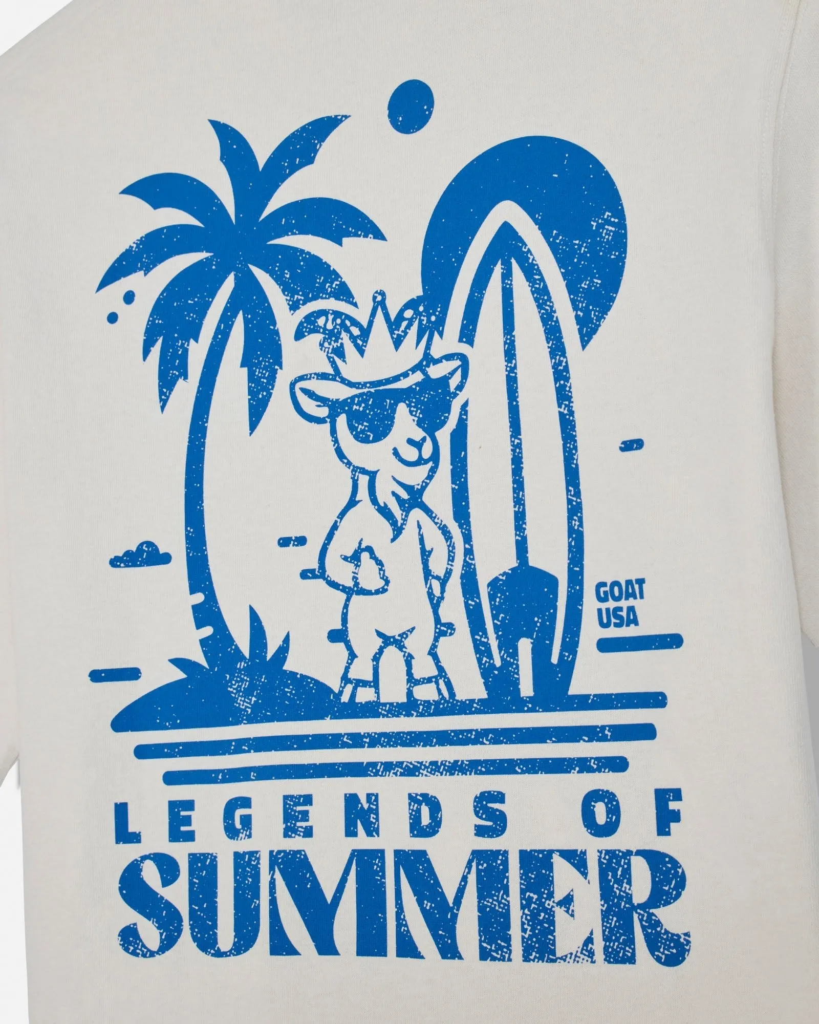 Legends of Summer Heavyweight T-Shirt sold by Goat USA product image thumbnail 3
