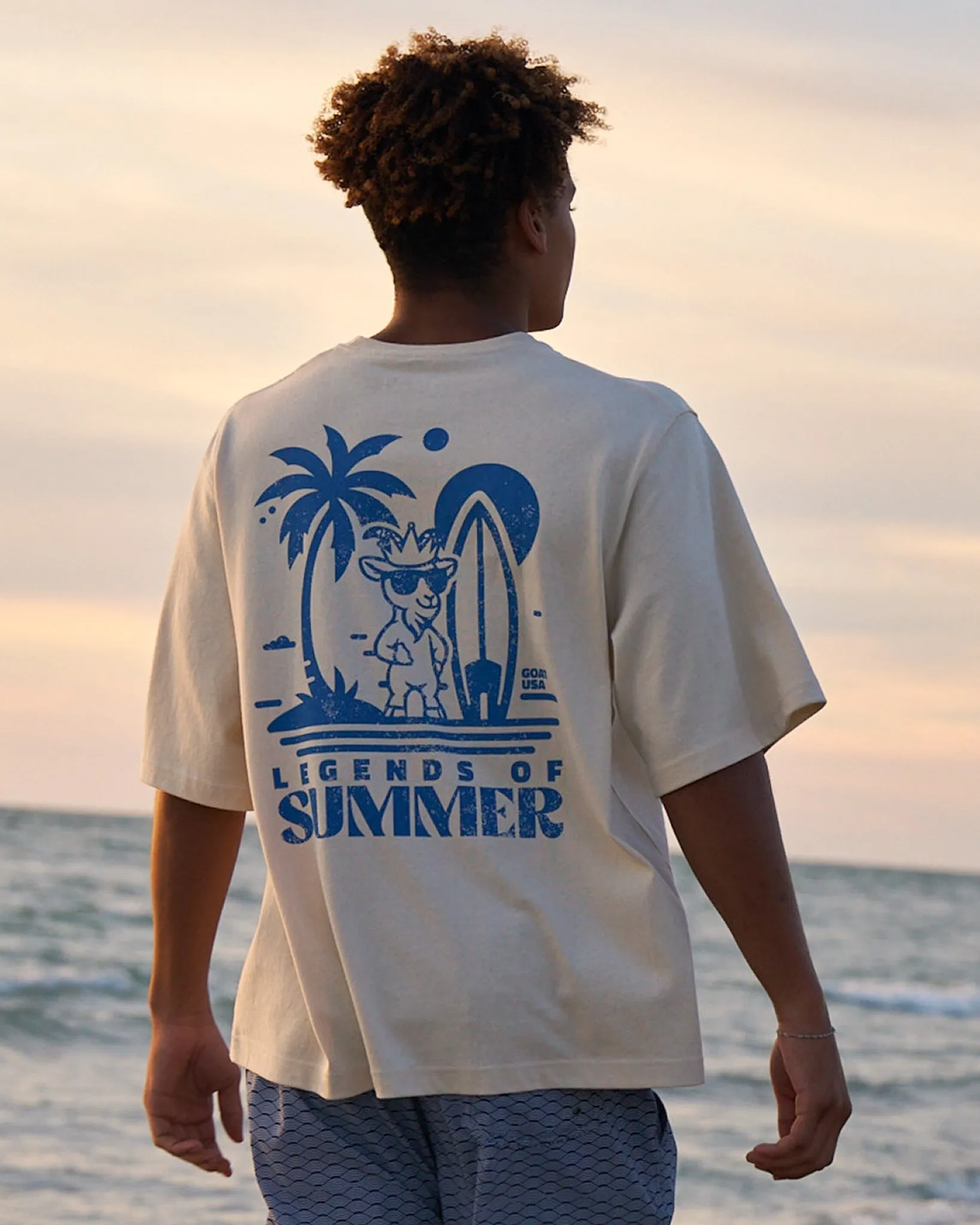 Legends of Summer Heavyweight T-Shirt sold by Goat USA