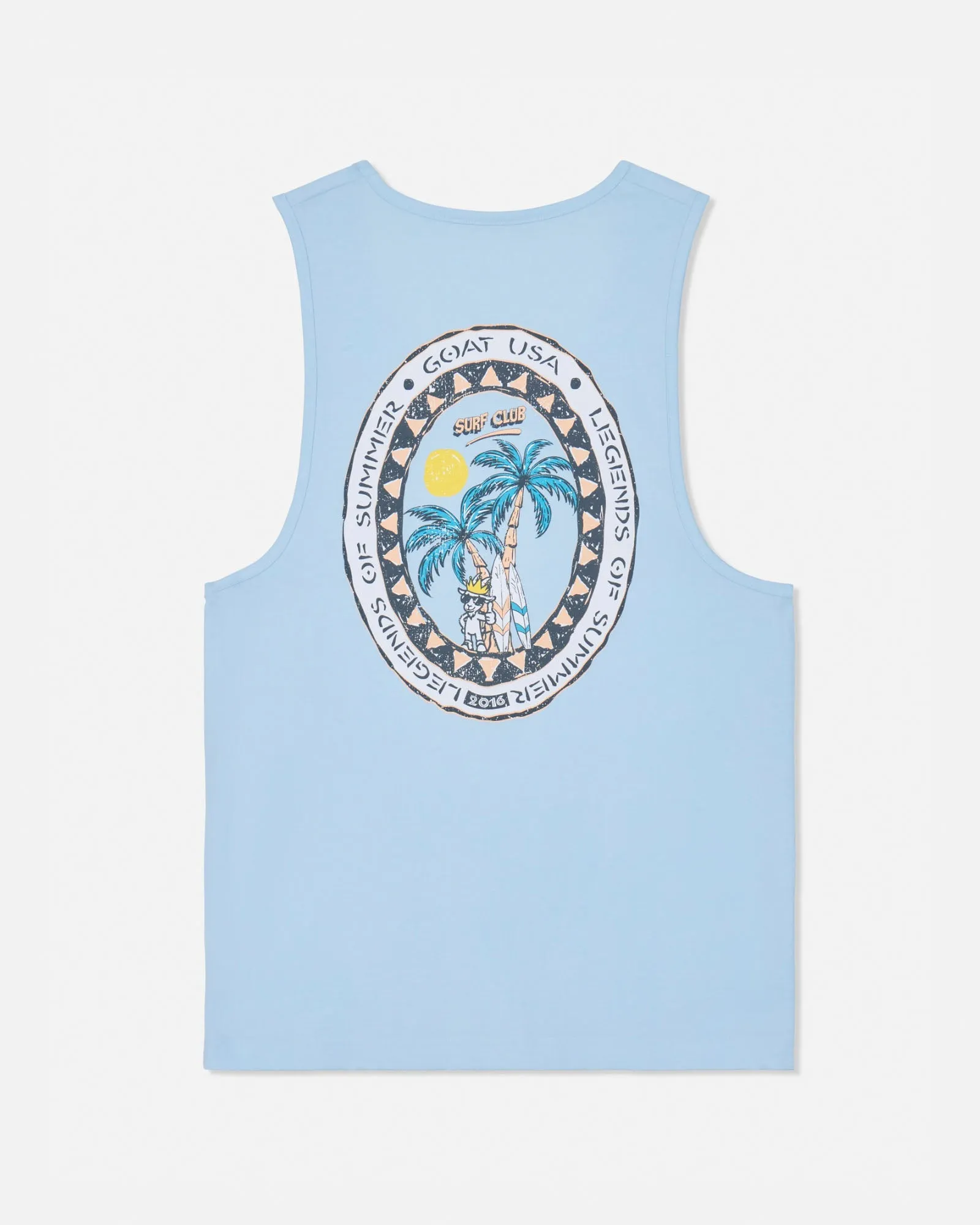 Legends of Summer Palm Tank Top sold by Goat USA product image thumbnail 2