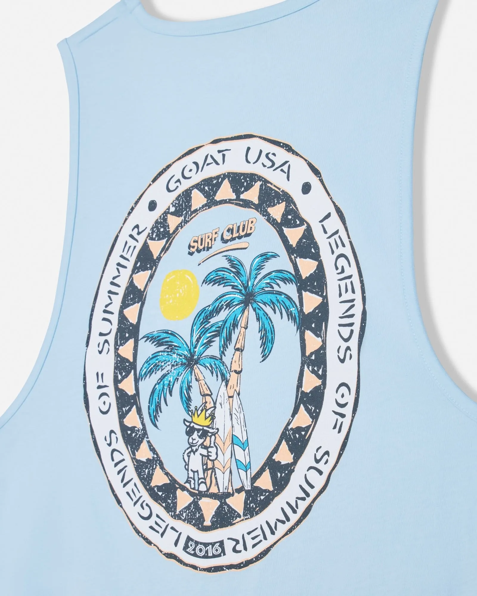 Legends of Summer Palm Tank Top sold by Goat USA product image thumbnail 3