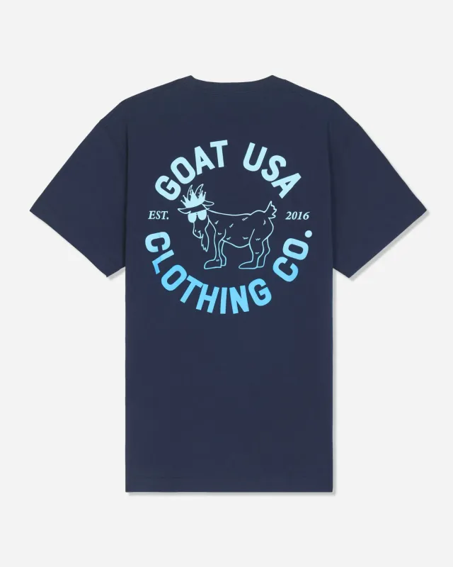 GOAT USA Mercantile Ombre T-Shirt made by Goat USA