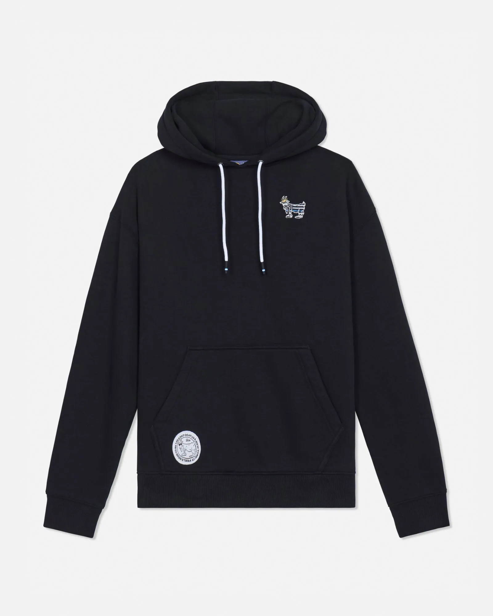 Back the Blue Hooded Sweatshirt sold by Goat USA product image thumbnail 5