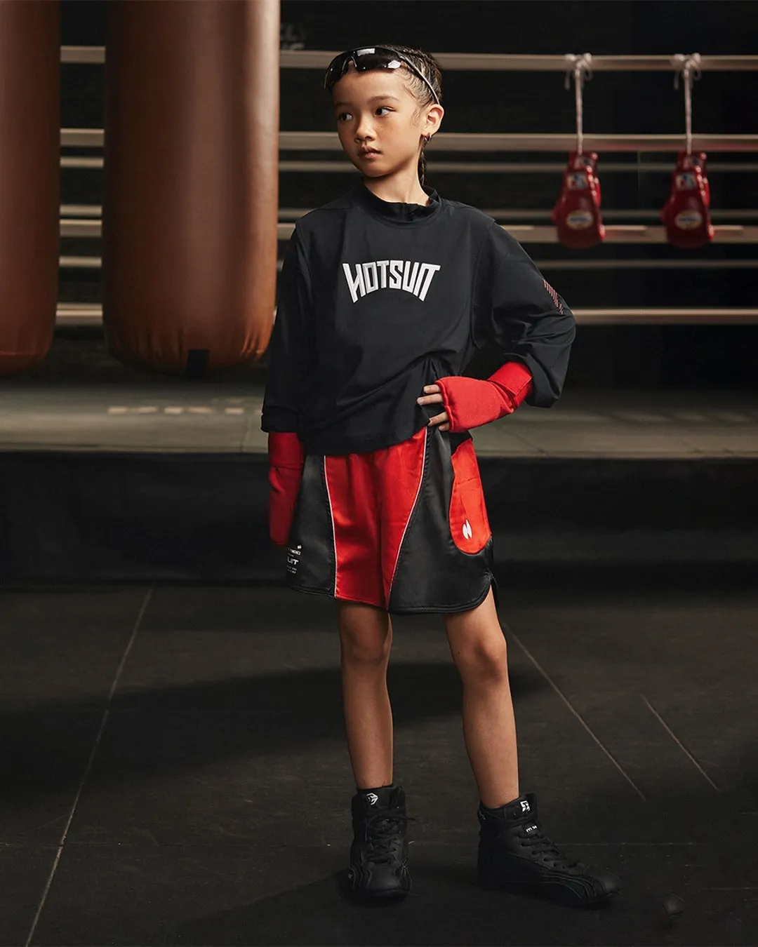 Kid's Challenger Tear-resistant Boxing Shorts sold by Hotsuit product image thumbnail 5