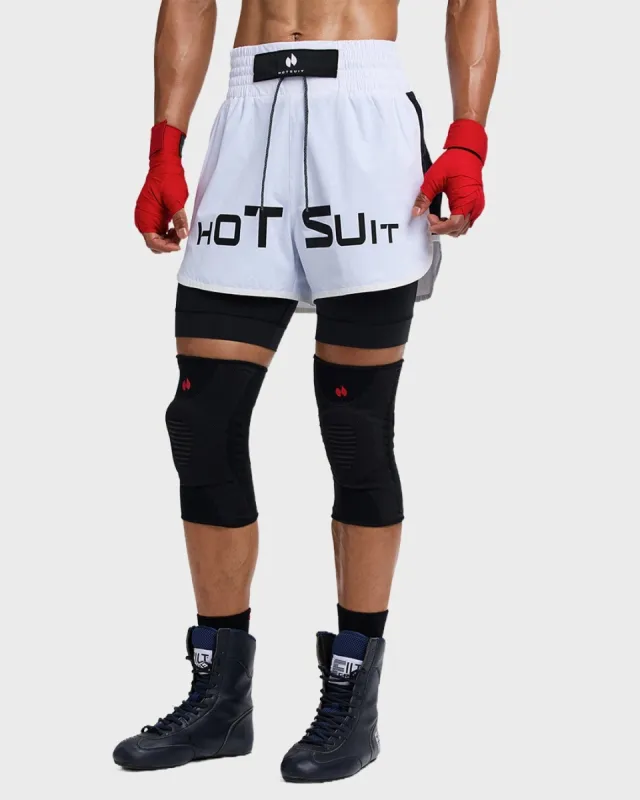 Boxing Fighting Stretch Shorts sold by Hotsuit