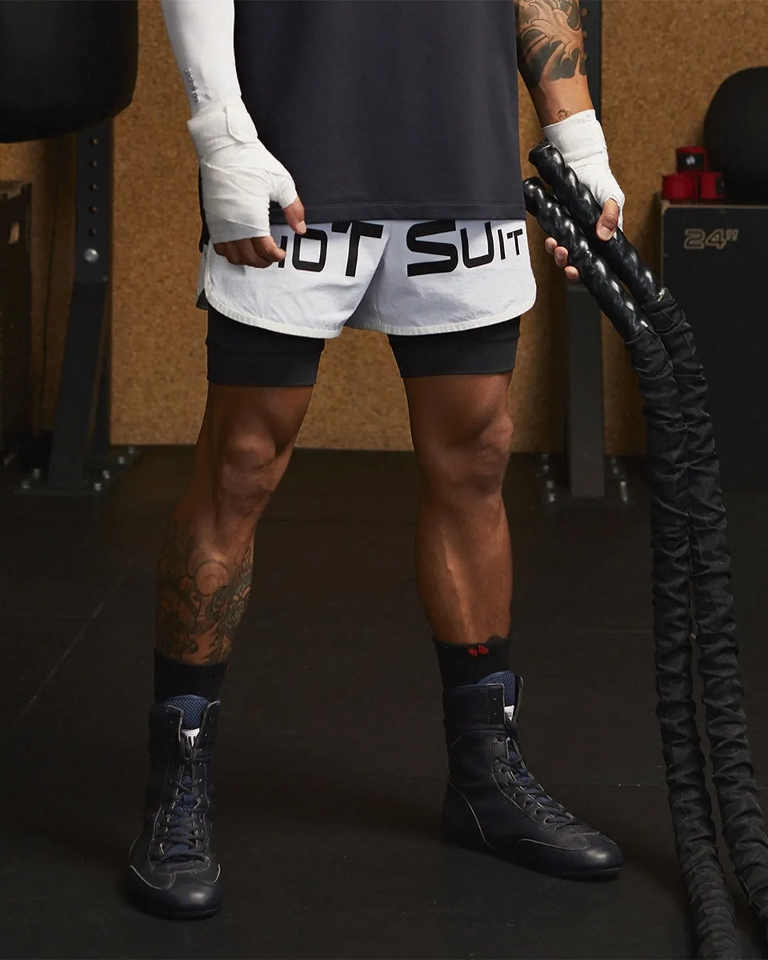 Boxing Fighting Stretch Shorts sold by Hotsuit product image thumbnail 4