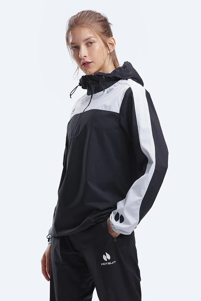 HOTSUIT Women Half Zip Hoodie Sauna Suit sold by Hotsuit product image thumbnail 3