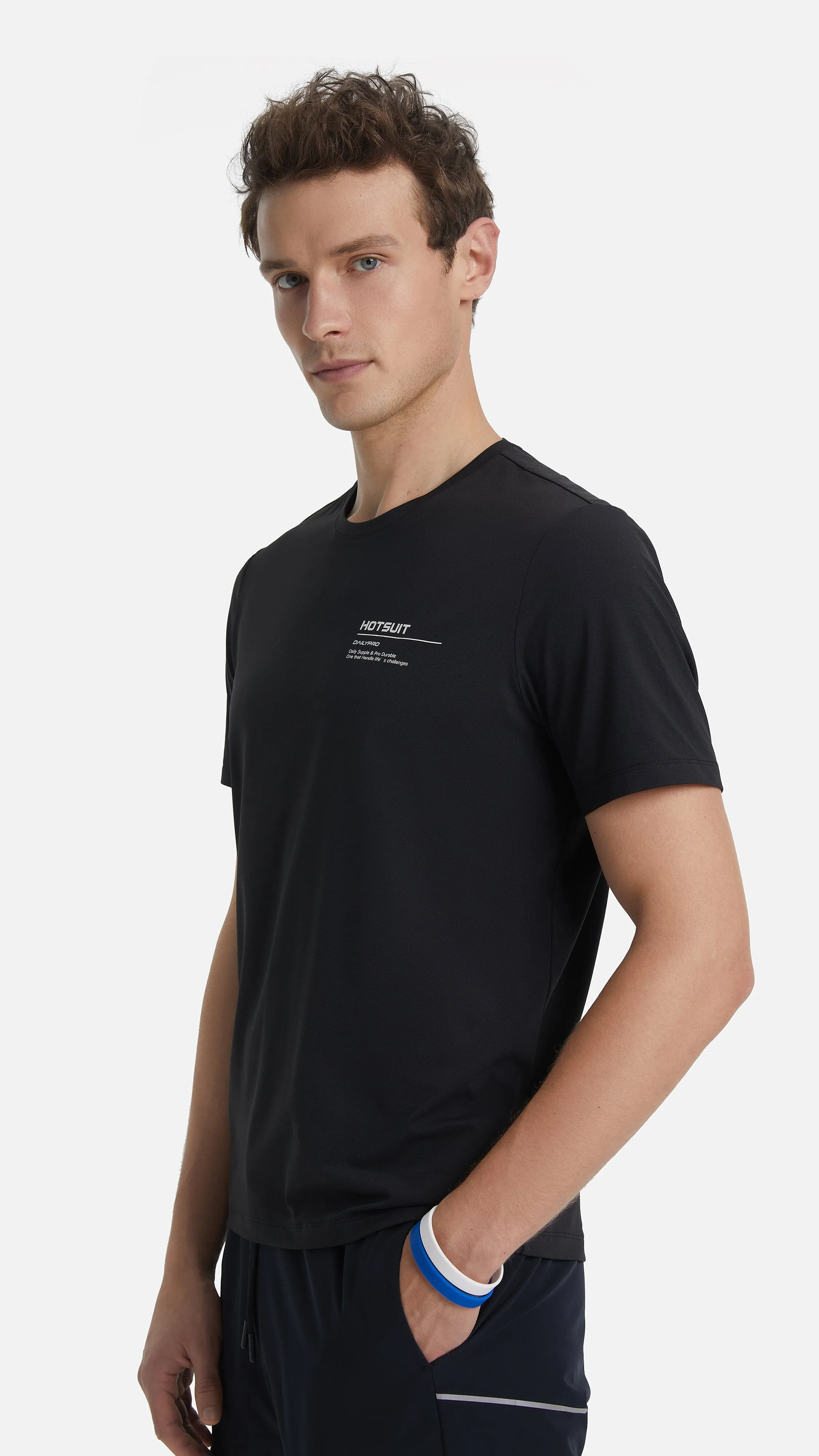 HOTSUIT Men Regular Fit Short T-shirt sold by Hotsuit product image thumbnail 2