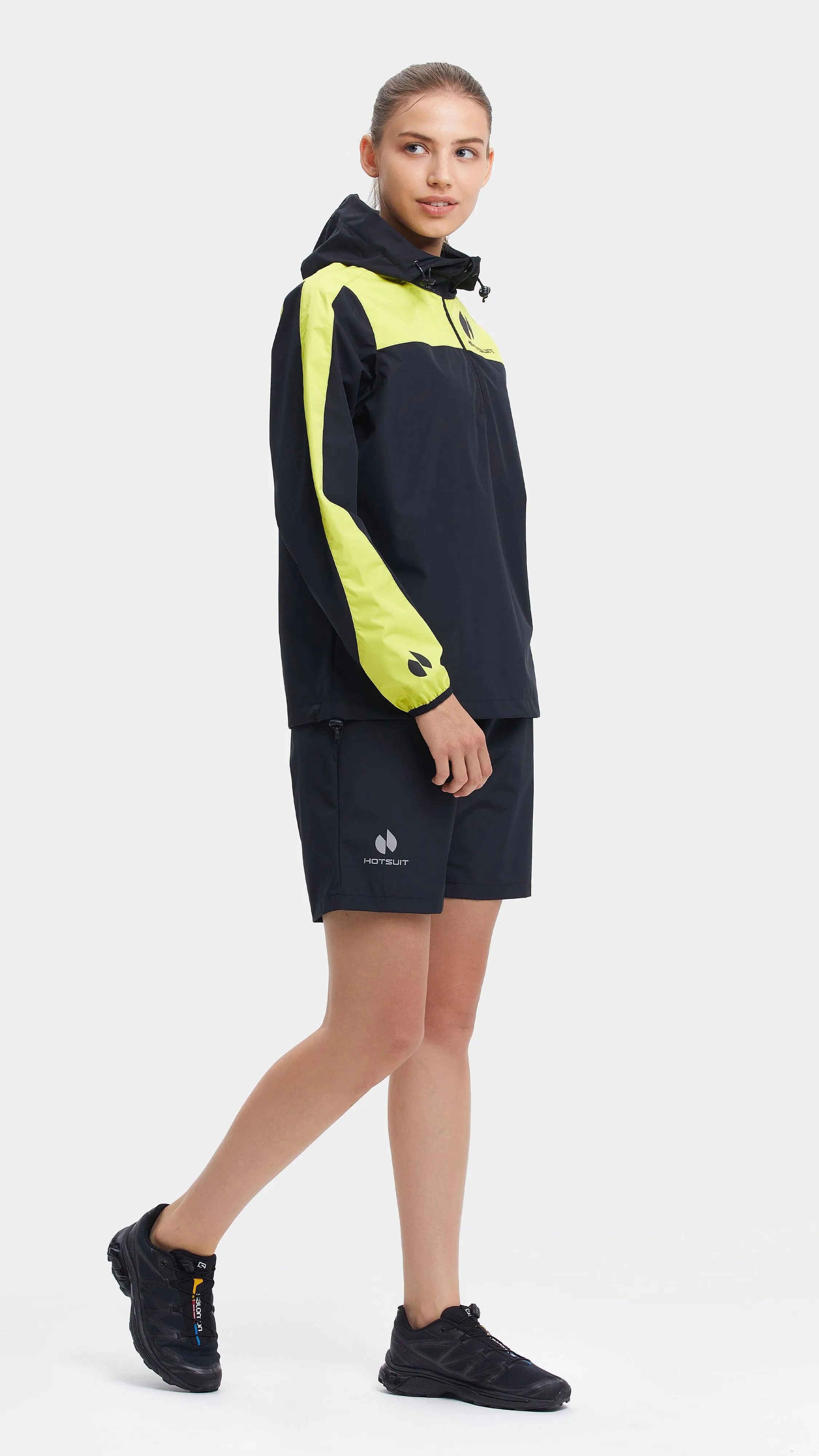 HOTSUIT Women Upgrade Short Half Zip Sauna Suit sold by Hotsuit product image thumbnail 5