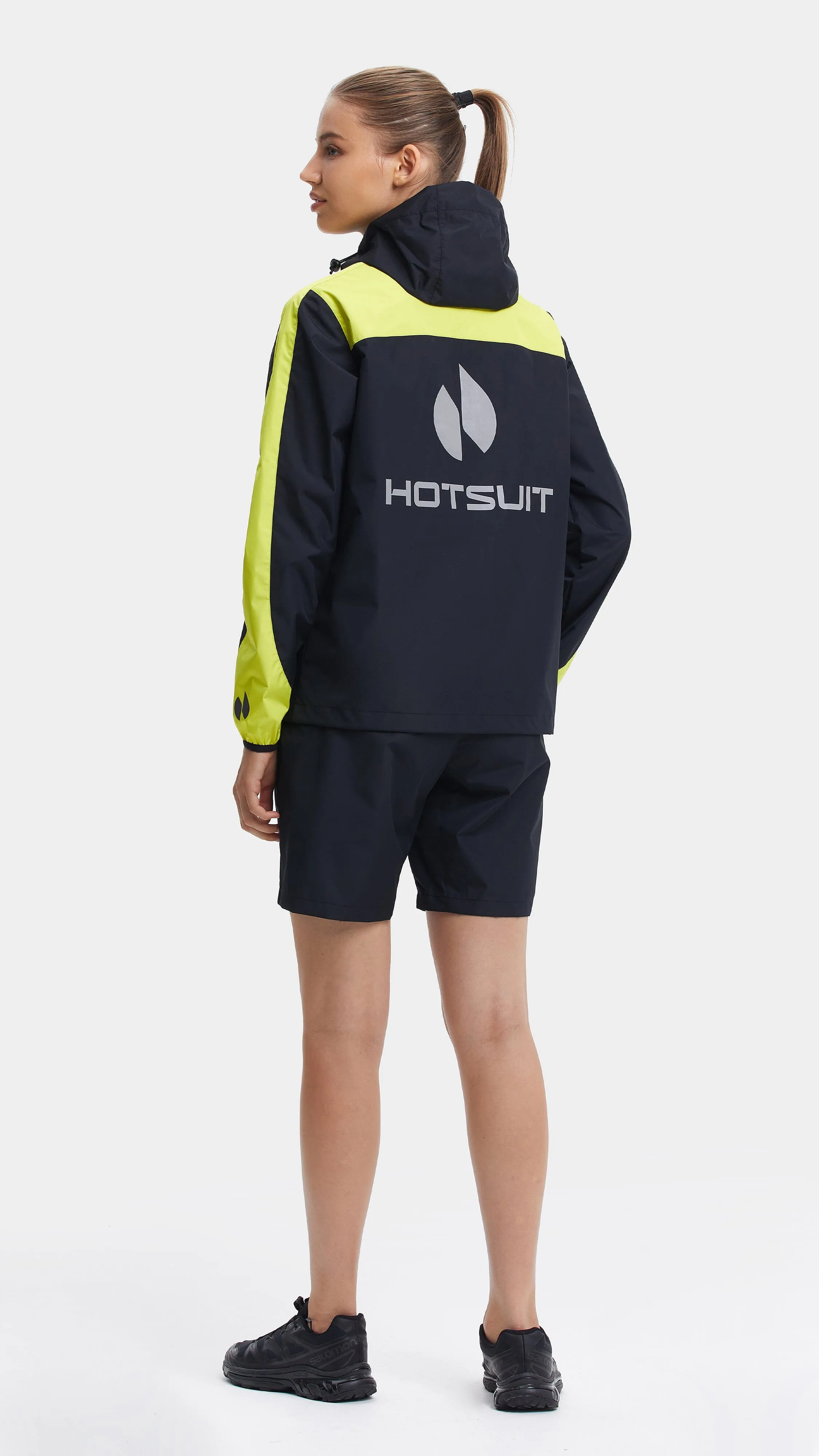 HOTSUIT Women Upgrade Short Half Zip Sauna Suit sold by Hotsuit product image thumbnail 3