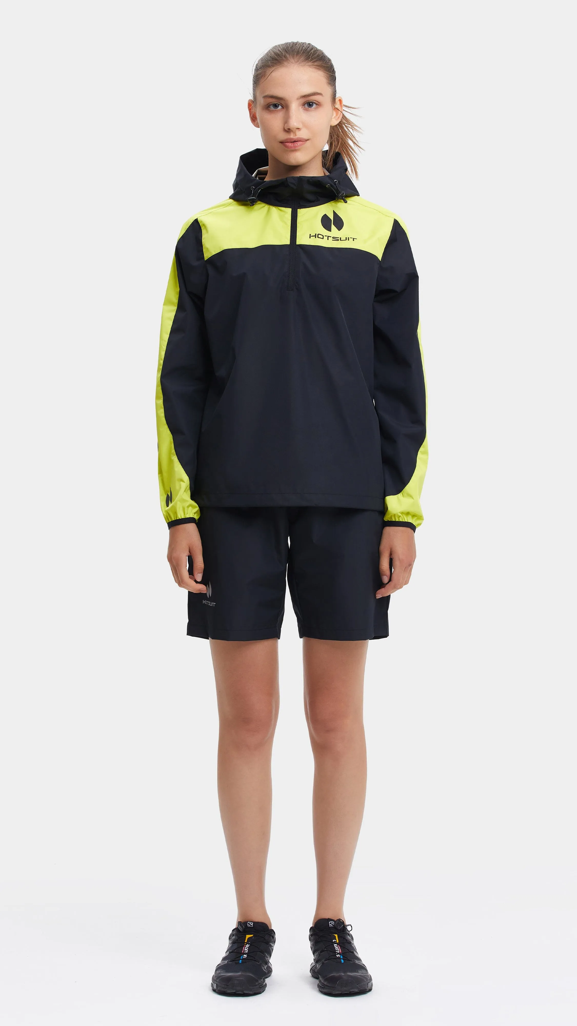 HOTSUIT Women Upgrade Short Half Zip Sauna Suit sold by Hotsuit product image thumbnail 4