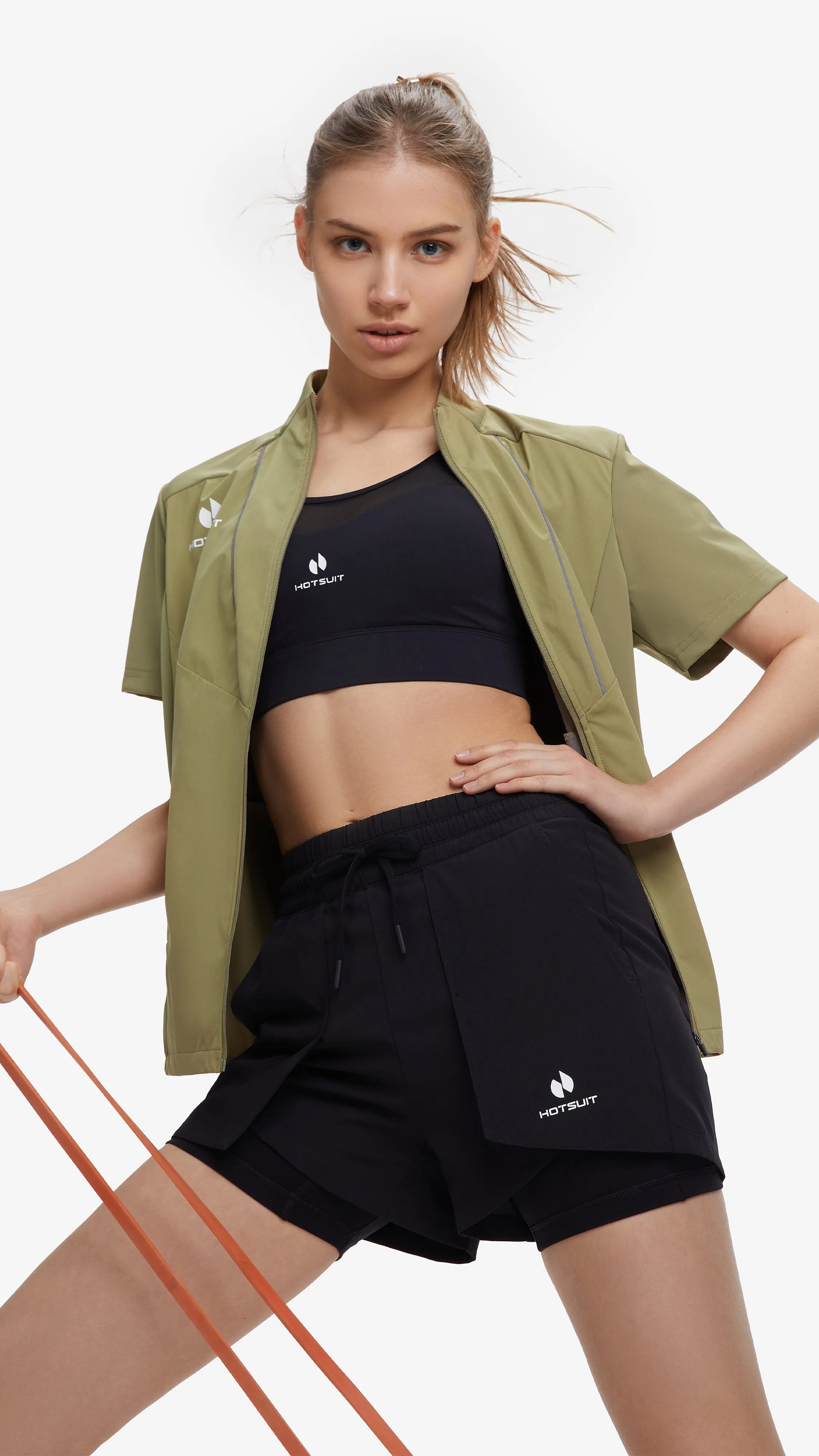 HOTSUIT Women Short Training Sauna Top sold by Hotsuit