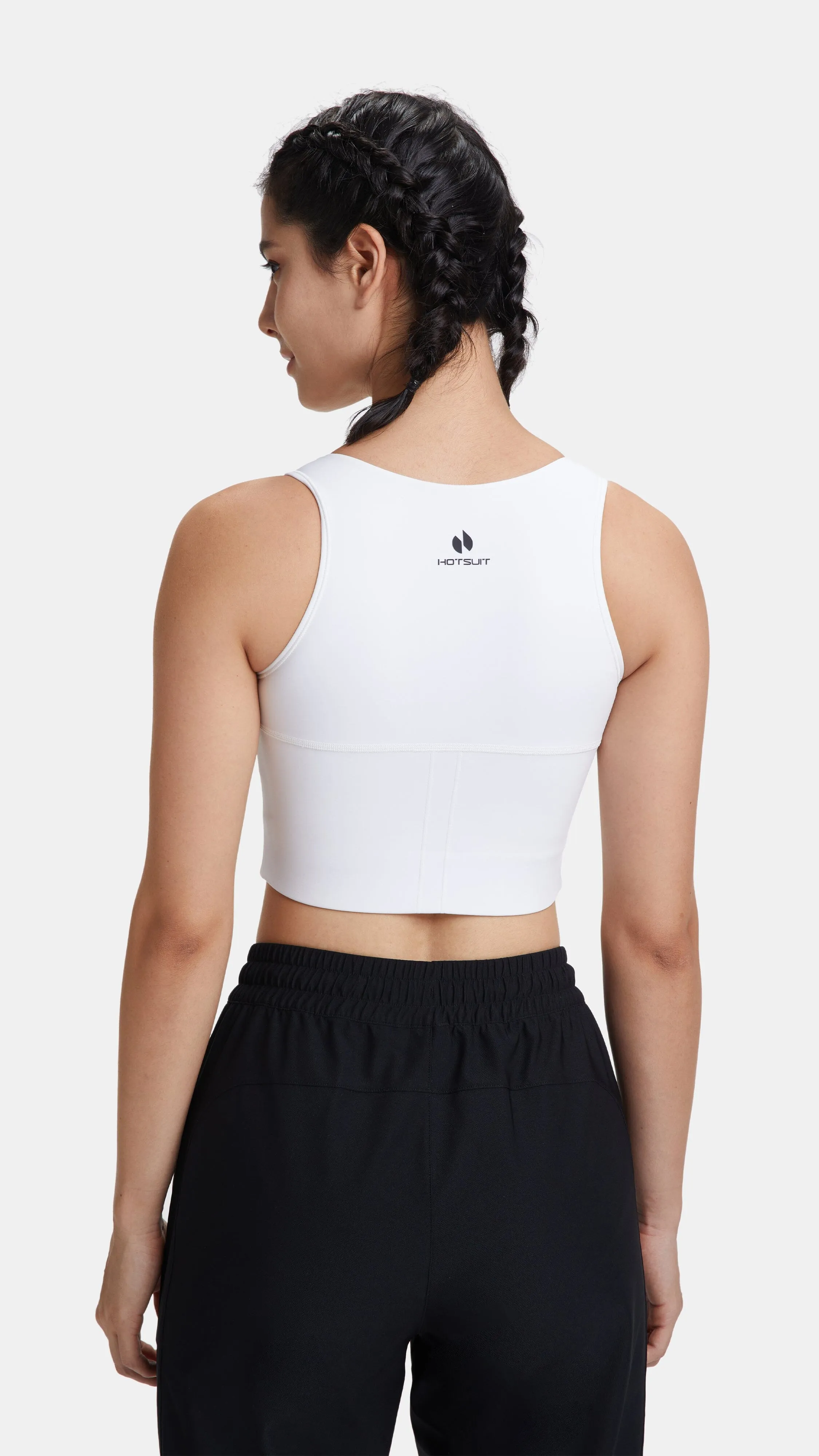 HOTSUIT Women Compressive Crop Bra sold by Hotsuit product image thumbnail 2