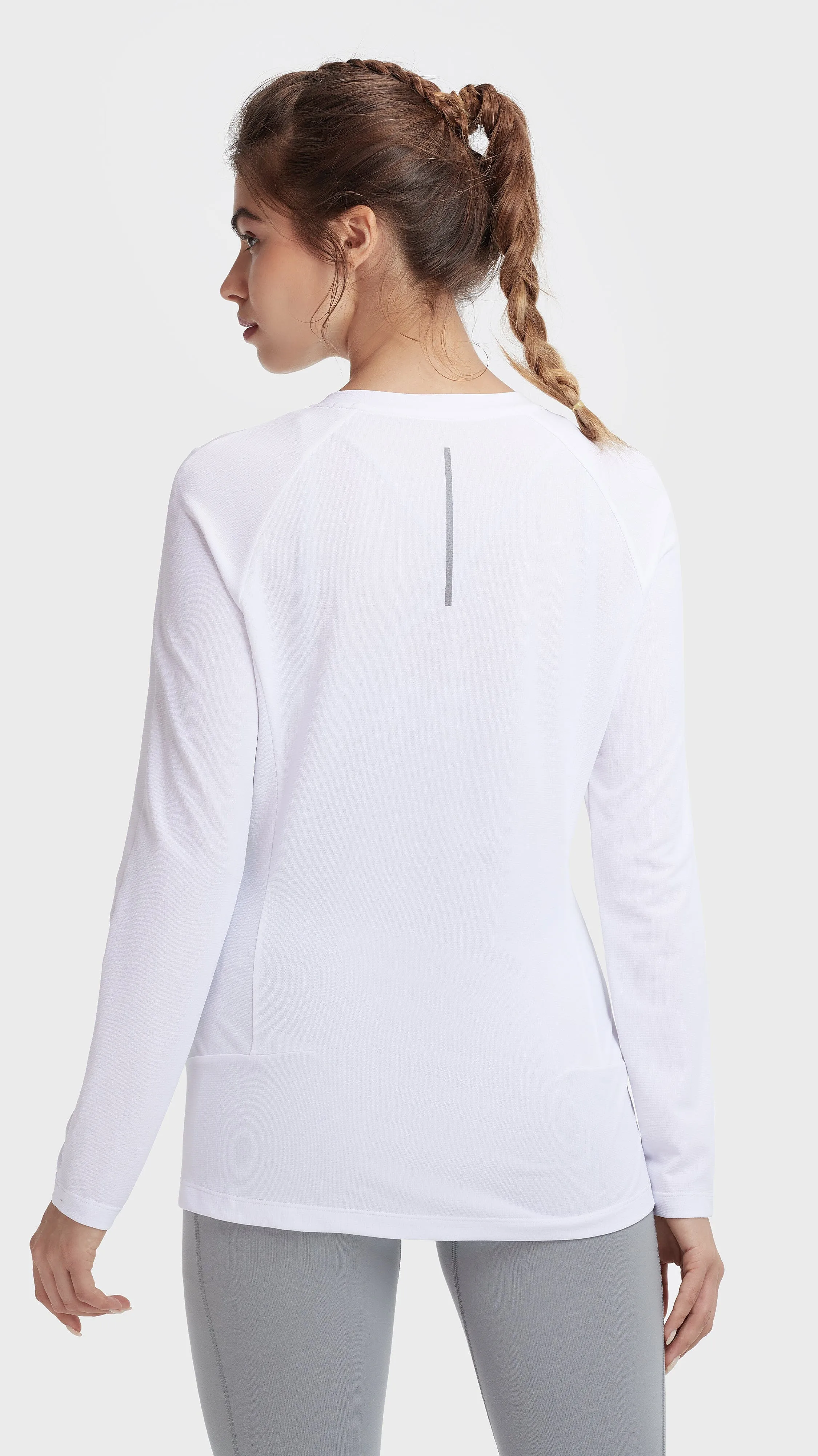 HOTSUIT Women Crewneck Tech long T-Shirt sold by Hotsuit product image thumbnail 2