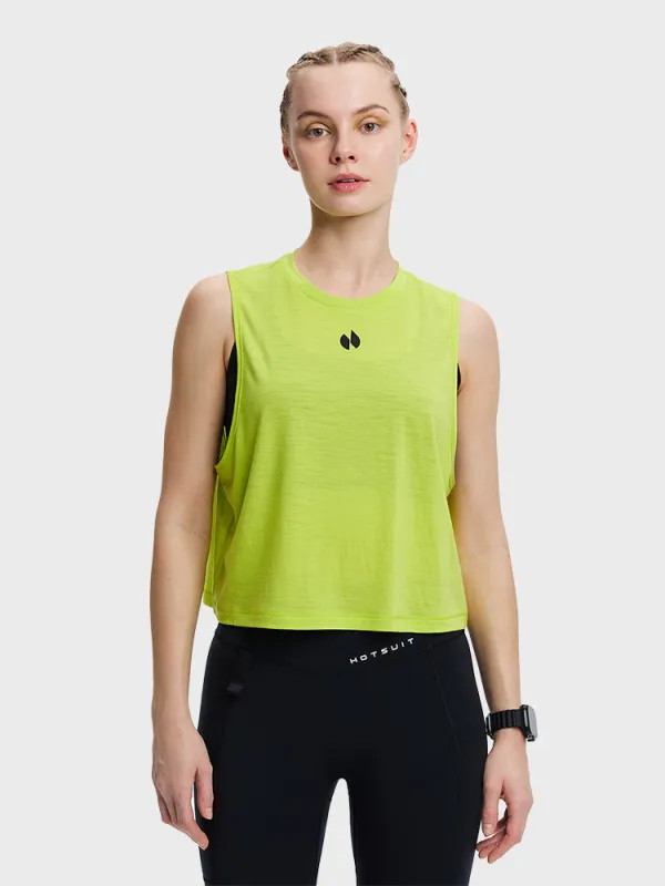 Women's  Merino® Wool Training Vest made by Hotsuit