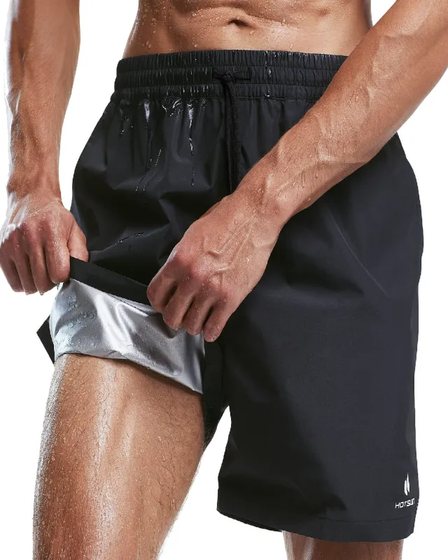 HOTSUIT Mens Sauna Shorts Sweat Sauna Pants sold by Hotsuit