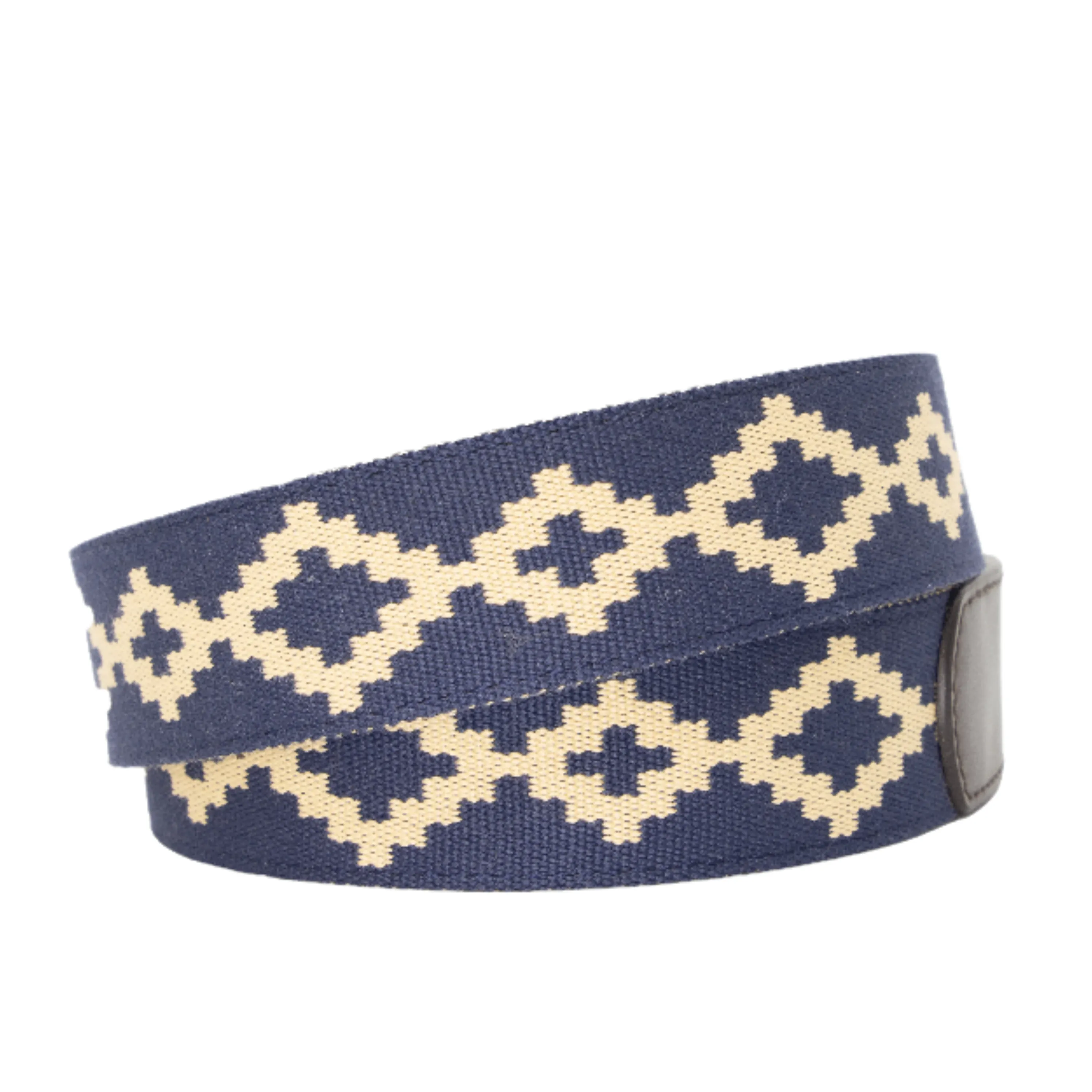 Corbina Chocolate Leather Woven Belt sold by La Matera product image thumbnail 2
