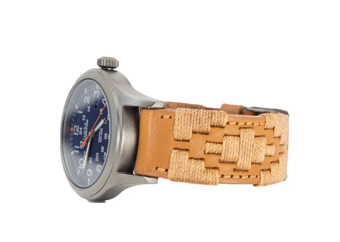 Marrón Expedition Watch - Navy Face sold by La Matera