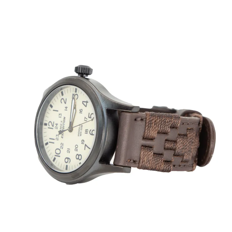 Castaño Expedition Watch - Cream Face sold by La Matera
