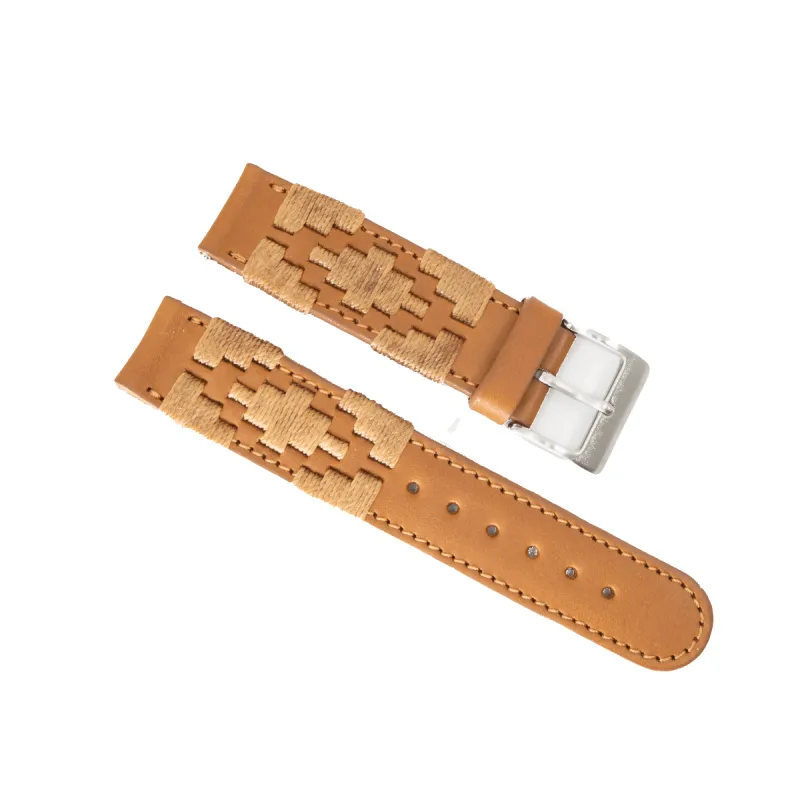 Marrón Quick Release Watch Band - 20mm sold by La Matera