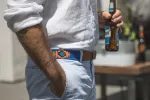 Limited Edition: La Ola Woven Belt sold by La Matera