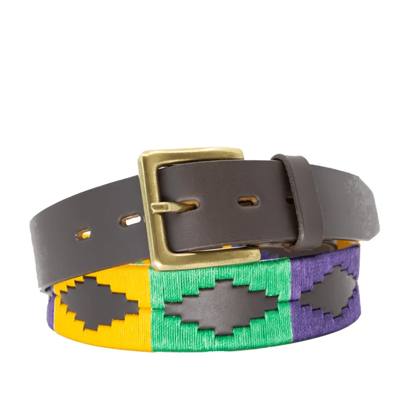 Limited Edition: Carnaval Polo Belt sold by La Matera