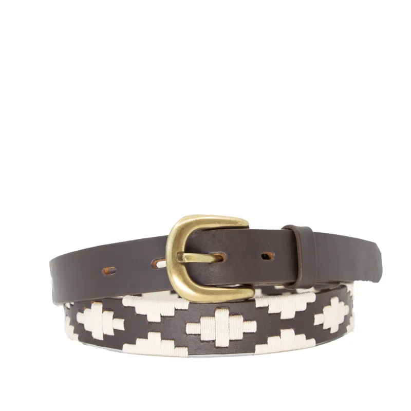 Limited Edition: Villarrica Women's Polo Belt - Thin sold by La Matera