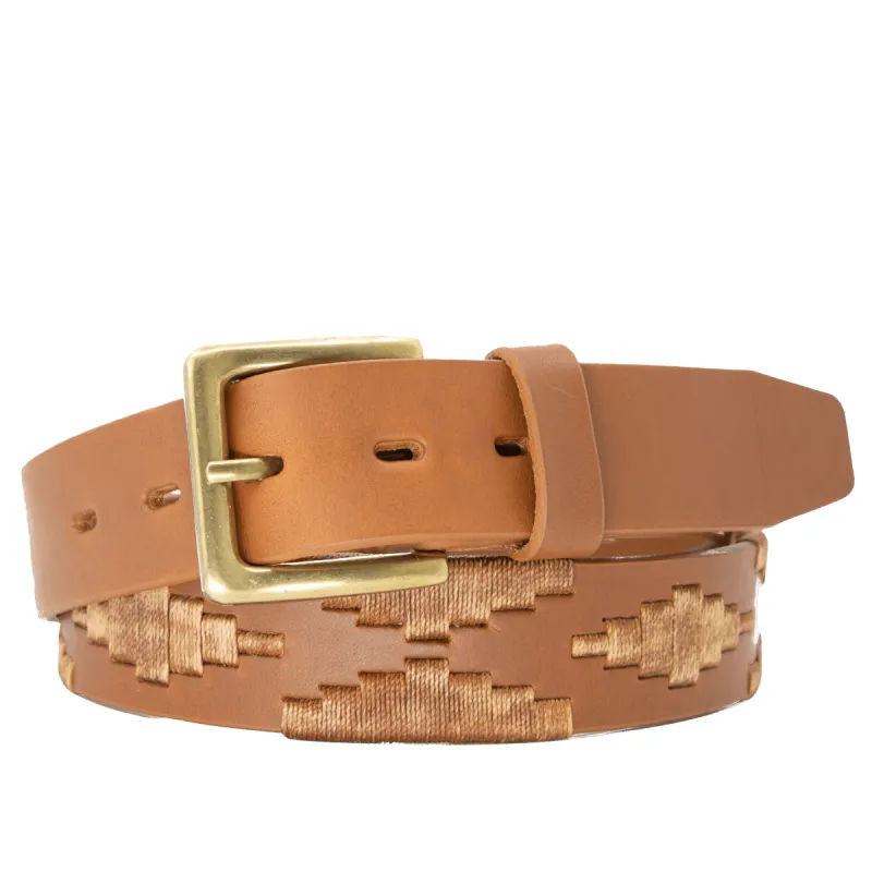 Limited Edition: Marrón Polo Belt sold by La Matera