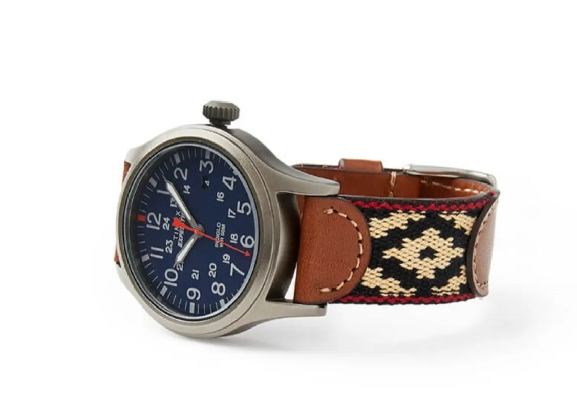 Alvear Expedition Watch - Navy Face sold by La Matera