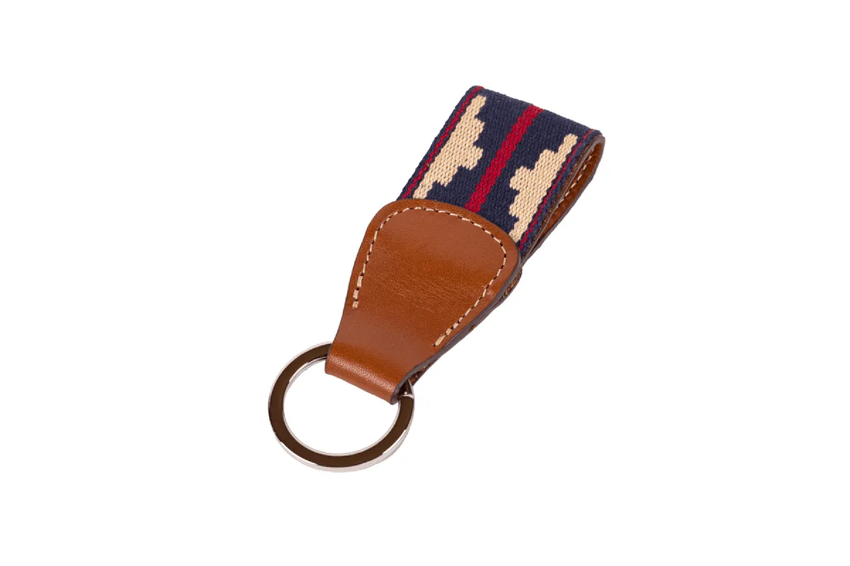 Lago Carrera Woven Keychain sold by La Matera