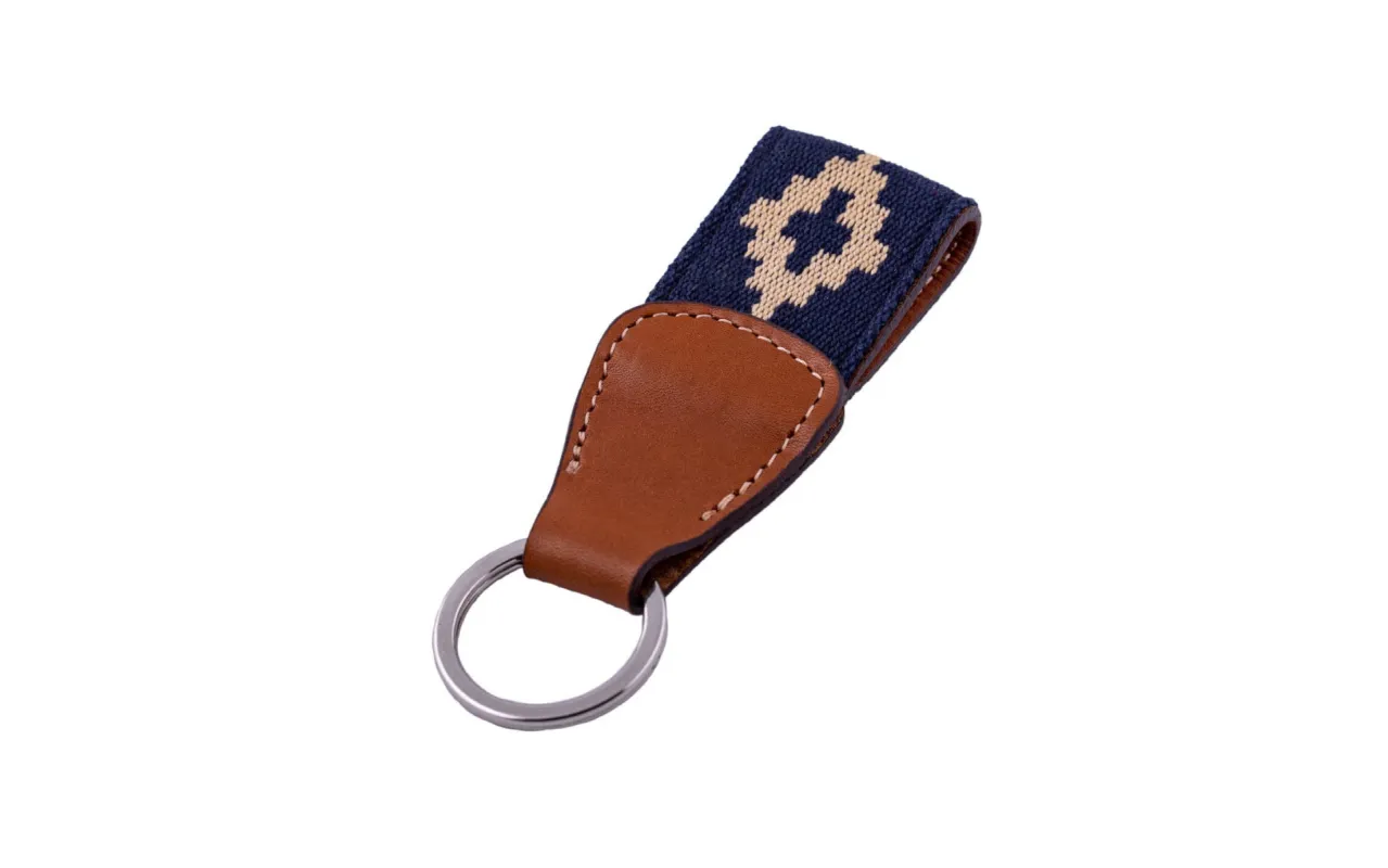 Corbina Woven Keychain sold by La Matera