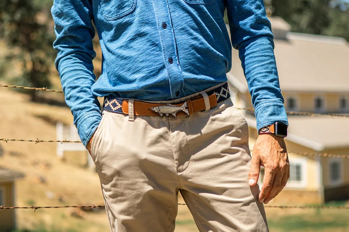 Corbina Woven Belt - Changeable Buckle sold by La Matera product image thumbnail 3
