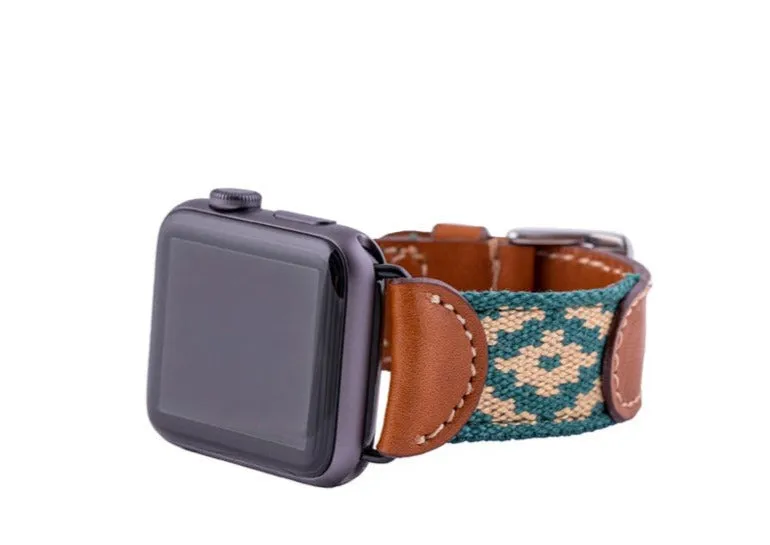 Alvear Green Apple Watch Band sold by La Matera