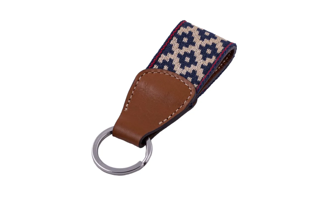 Diplomático Woven Keychain sold by La Matera