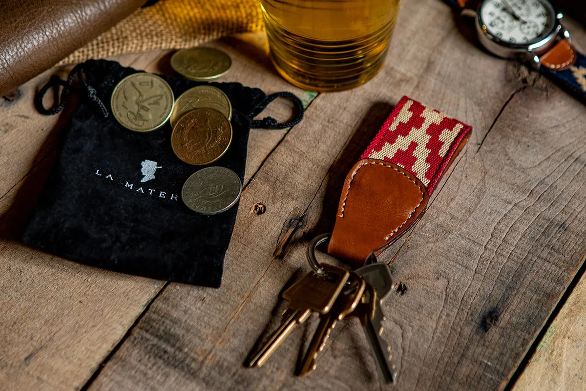 Mendoza Woven Keychain sold by La Matera product image thumbnail 2