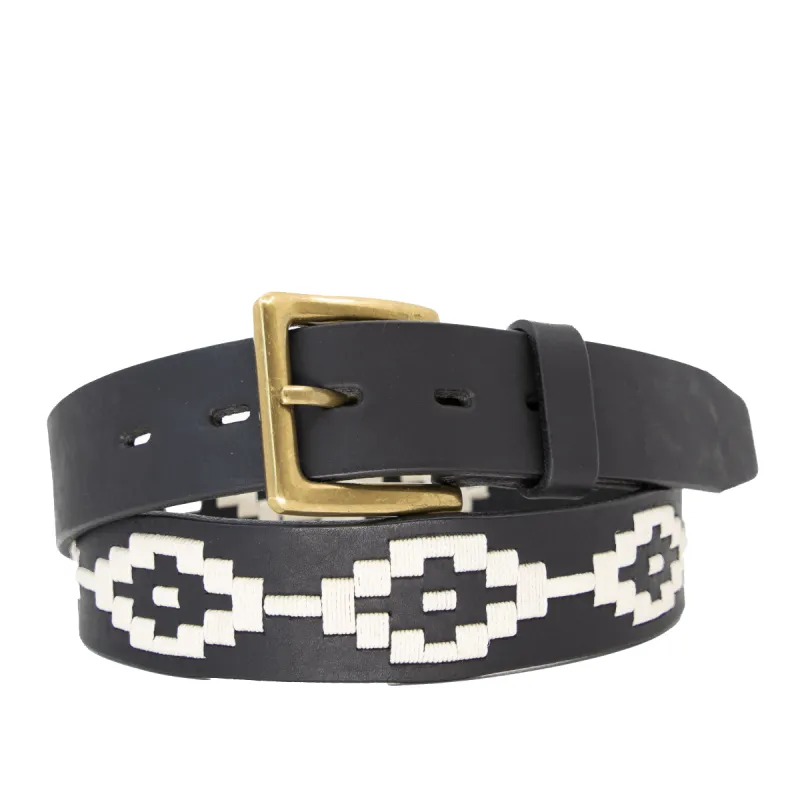 Oscuro Polo Belt sold by La Matera