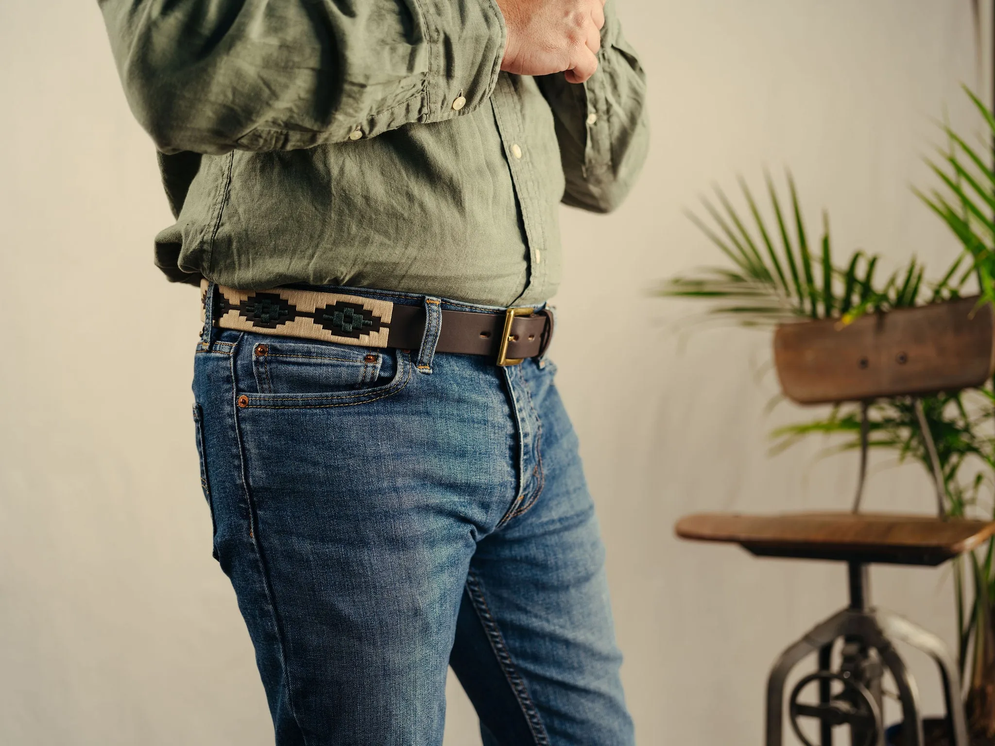 Limited Edition: Chocolate Cazador Polo Belt sold by La Matera product image thumbnail 5