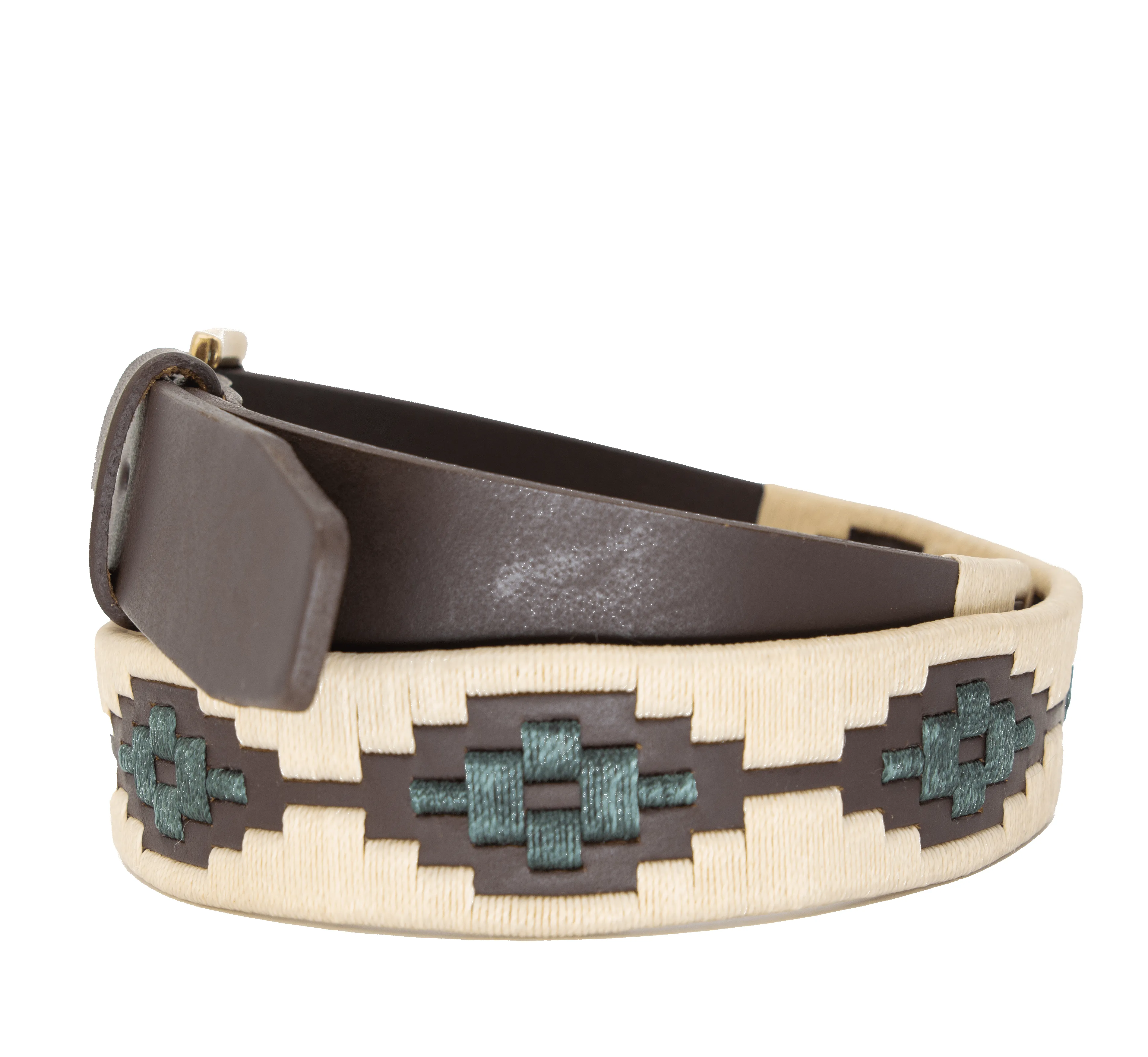 Limited Edition: Chocolate Cazador Polo Belt sold by La Matera product image thumbnail 4