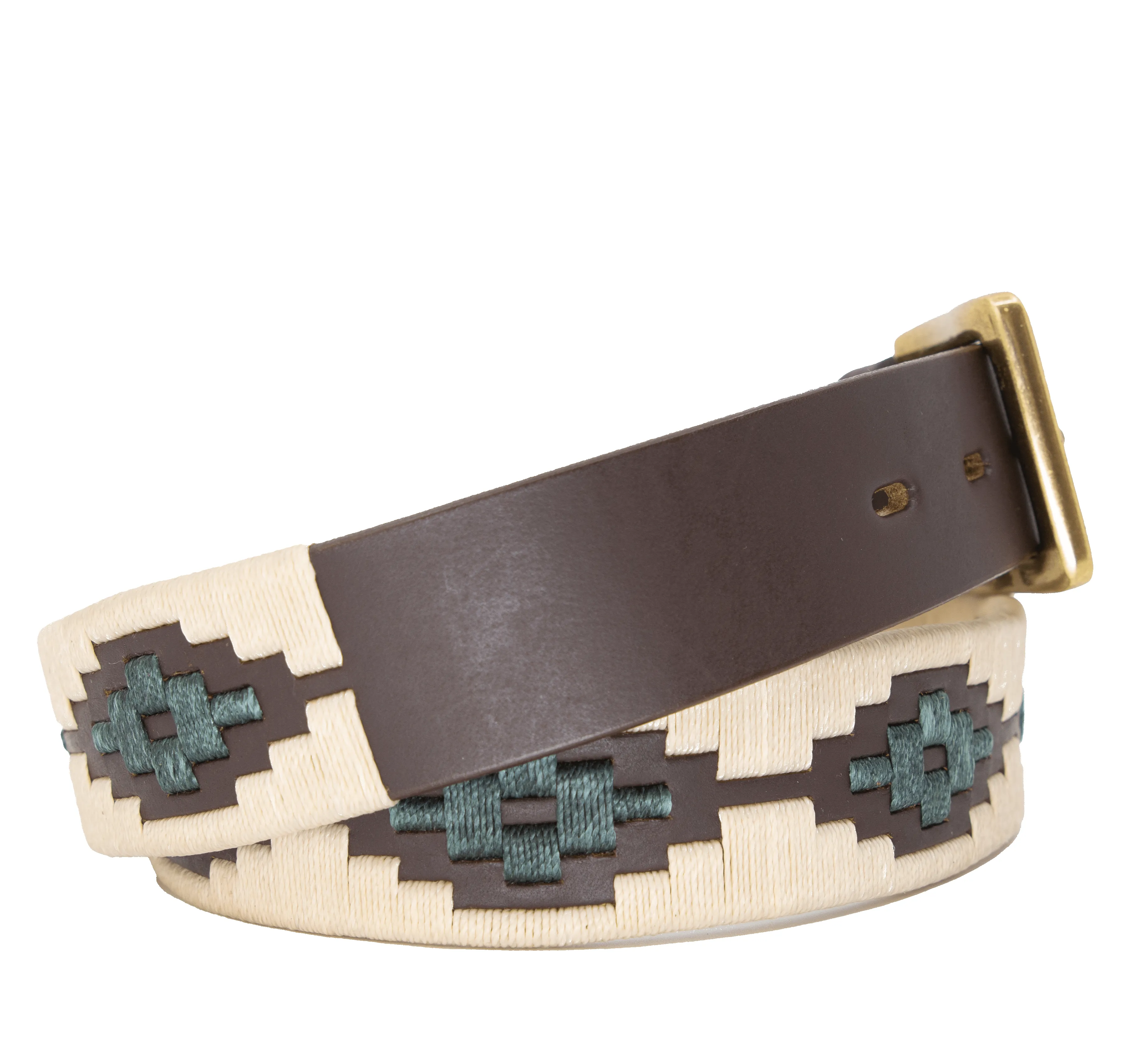 Limited Edition: Chocolate Cazador Polo Belt sold by La Matera product image thumbnail 3