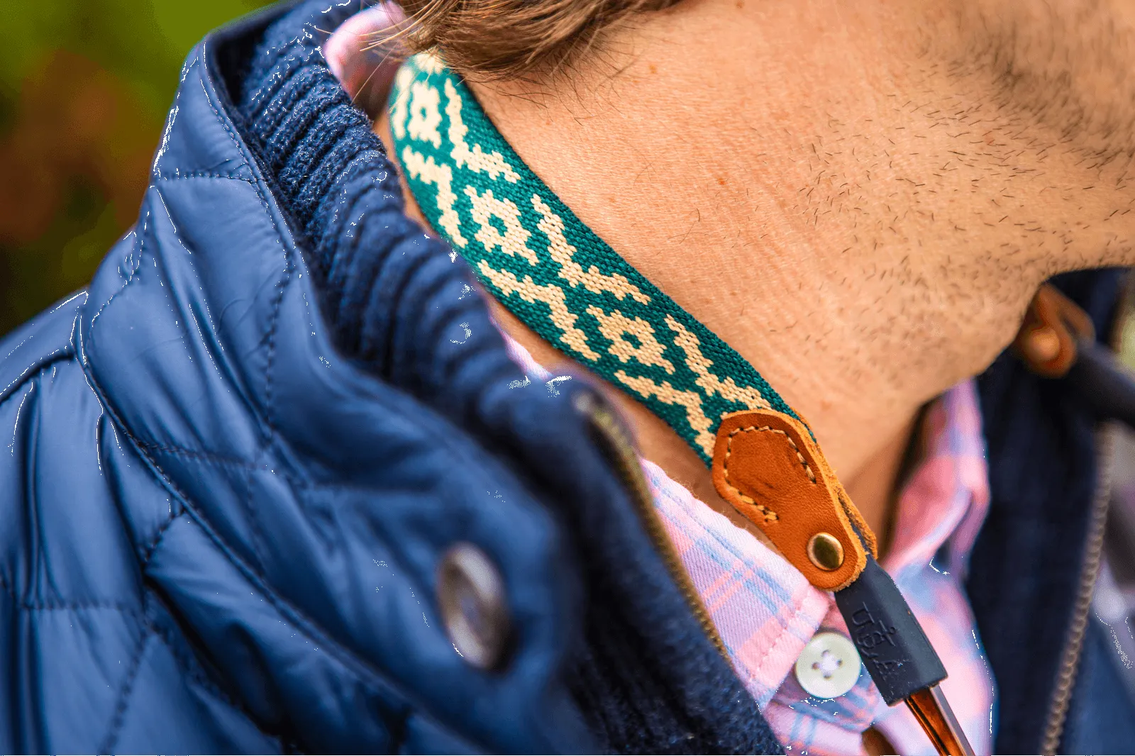 La Matera + Sounder Goods - Alvear Green Sunglass Strap sold by La Matera product image thumbnail 3
